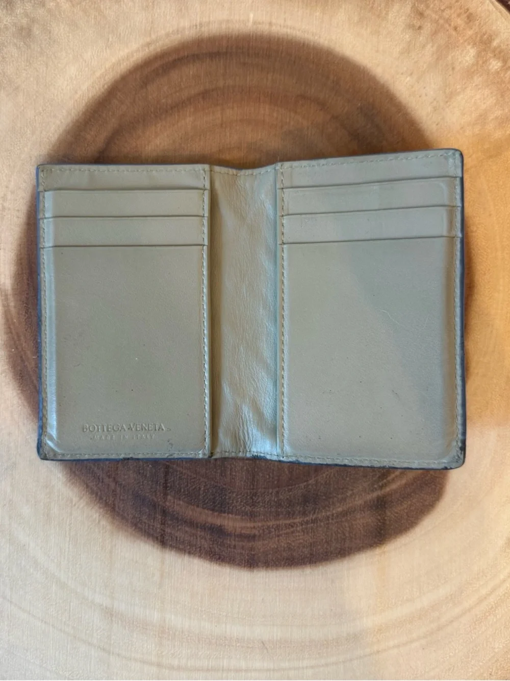 Bottega Veneta Intrecciato Flap Card Case